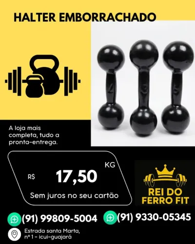 Halter Emborrachado Bola  KG à vista
