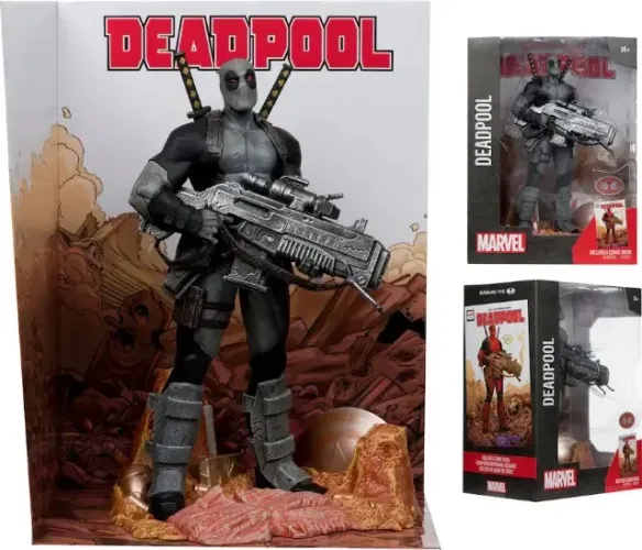 McFarlane Toys Marvel Deadpool Platinum Version 1:6TH Scale