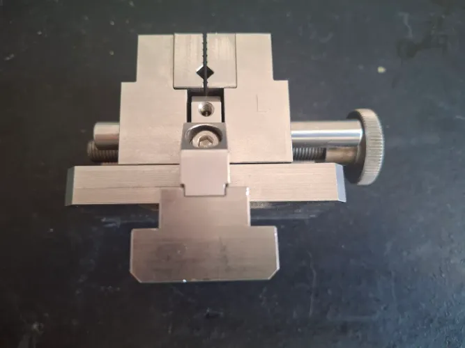 Morsa de precisão de aço inox