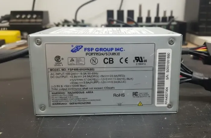 Fonte Real 400W Eficiência 85% - ATX