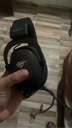 Headset Gamer Havit Semi Novo - Barato pra vender rápido