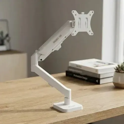Suporte articulado para monitor branco até 32 polegadas