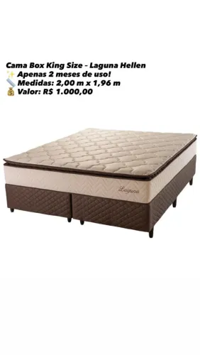 Cama Box Casal King