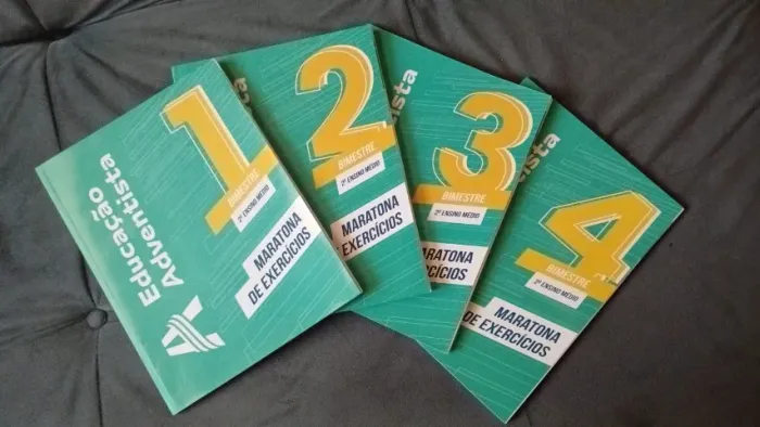 KIt de Livros 2º ano do ensino médio Colégio Adventista 