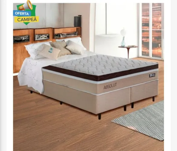 Vendo Cama King Usada menos de 2 anos de uso