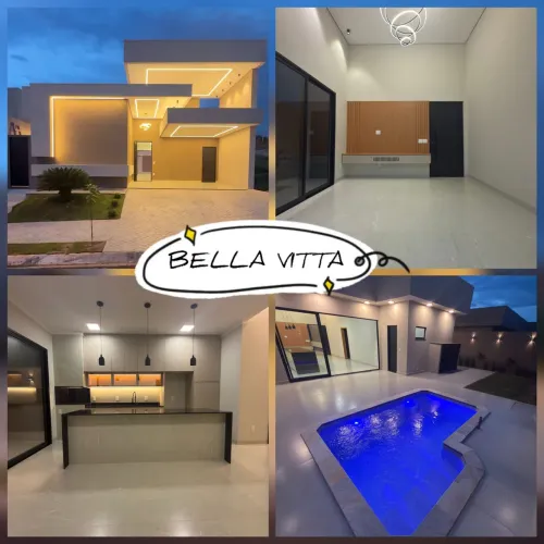 Vendo Casa Nova $ 770mil c/ Piscina | Cond. Bella Vitta Bady Bassit