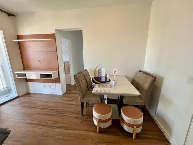 Apartamento com 2 dormitórios semimobiliado para alugar, 48 m² por R$ 3.504/mês - Jaguarib