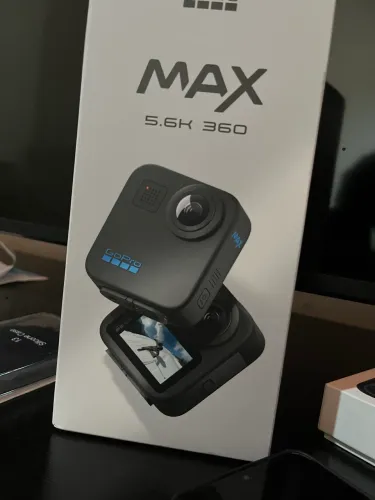 KIT: GoPro Max 360 câmera de Ação à Prova d'água Vídeo 360 5.6K + CASE PROTETORA