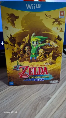 The Legend Of Zelda - The WindWaker - Nintendo WII U - Com Luva