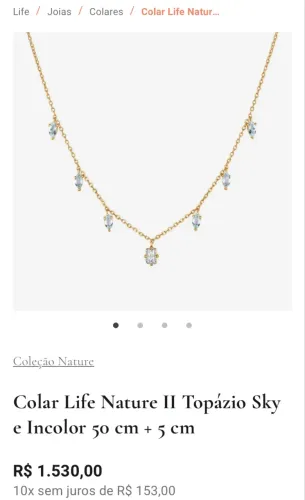 Colar Life Vivara 
