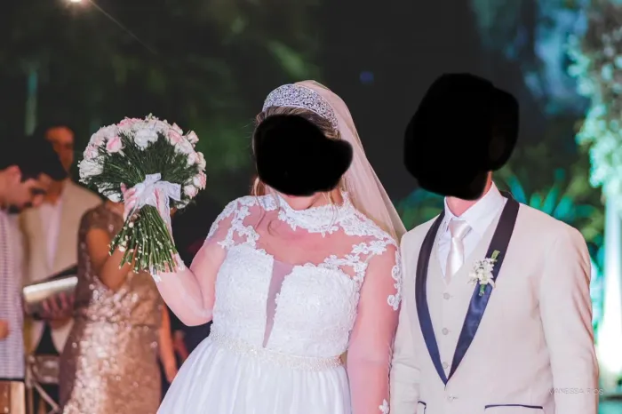 Vestido de noiva 2 em 1