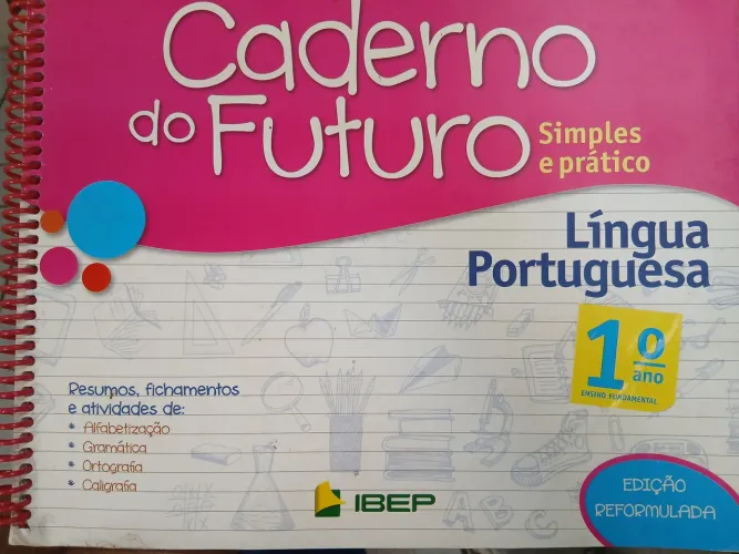 Caderno do Futuro Língua Portuguesa 1° Ano