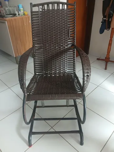 Cadeira de balanço confortável