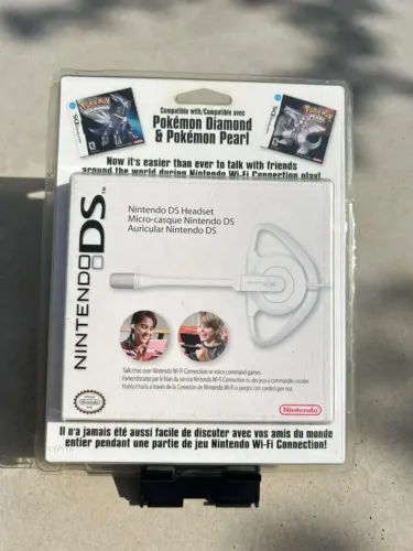 Headset Original Nintendo DS - Lacrado de Fábrica | Novo