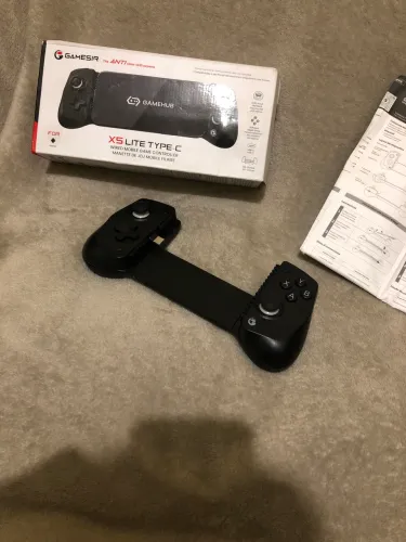 Vende-se controle game da Gamesir ele é um X5 Lite Type-C Android tipo C SUB-C