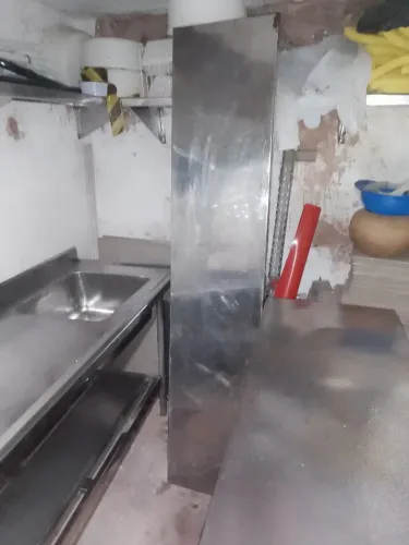 Bancadas e pia inox