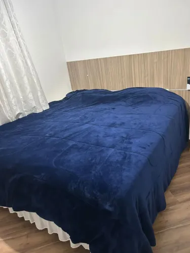 Cama Box King Size - Molas de Alta Qualidade (Cashmere) - Desapego