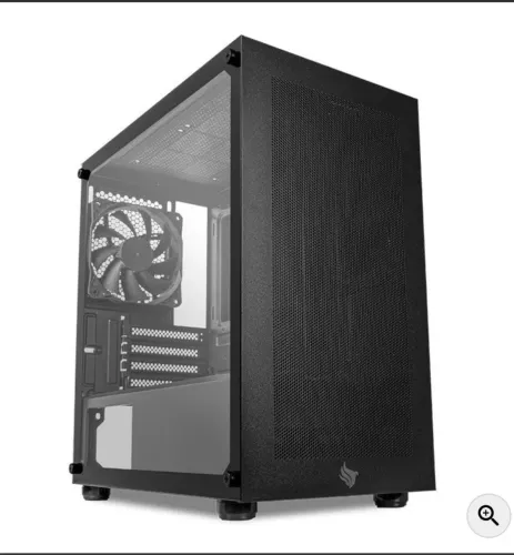 Gabinete Gamer MidTower Pichau HX300M + Fonte Gigabyte P450B 450W