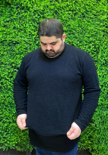 camisas manga longa plus sizes do g1 ao g6