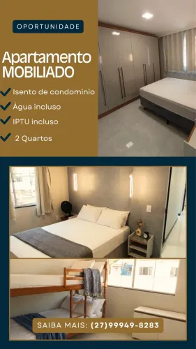 Apartamento dois quartos MOBILIADO NOVO Vila Velha | próximo ao hospital evangélico