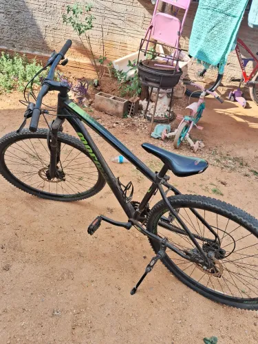 Bicicleta de macha