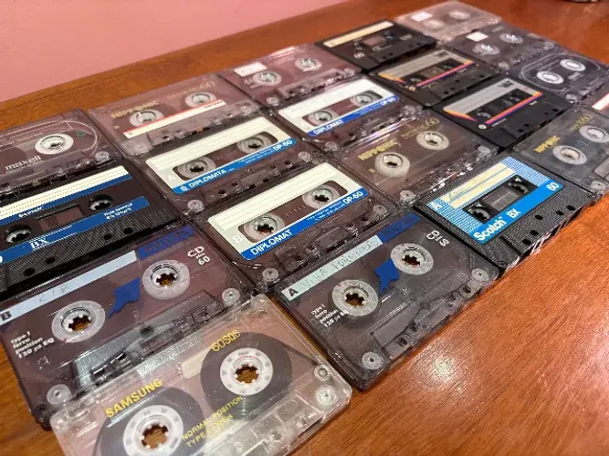 Lote 20 Fitas Cassete Variadas - Maxell, Scotch, Nipponic e mais!