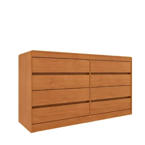 Cômoda Castelhano/Espanha 8 Gavetas Cinamomo Frete Grátis - Até 12x S/ Juros