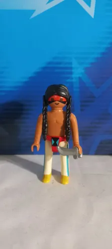 Playmobil western índio com faca (velho oste faroeste)