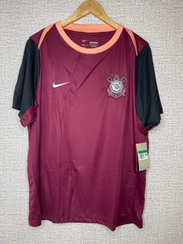 camiseta corinthians nike treino 2026 masculina tamanho gg nova