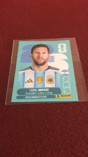 Figurinha Messi 2026 ARG17 Novissima Original