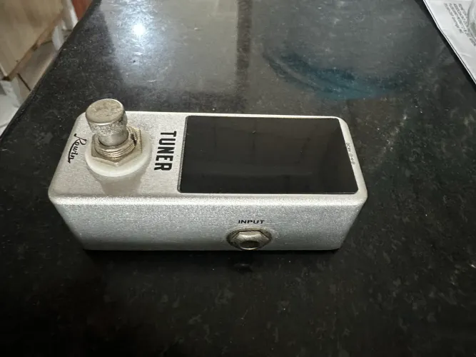 Pedal Afinador de violão guitarra