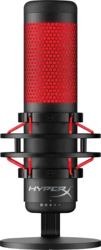 Microfone de mesa hyperx quadcast