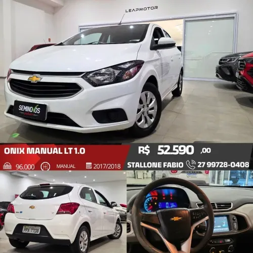 Chevrolet Onix Hatch LT 1.0 8V Flex Mec. 4P 2018