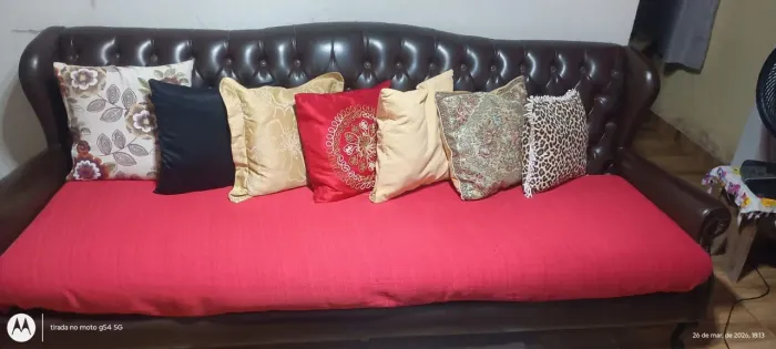 Sofa de couro