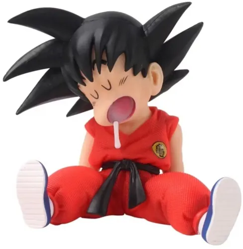 Action Figure (Estátua) - Goku Criança Dormindo - Novo e Lacrado