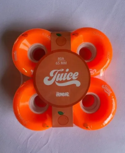 rodas de skate longboard juice hondar 65mm