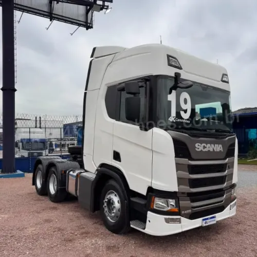 Scania R 450 Trucado 6x2 - 2019 - 4K Caminhões ITAJAÍ SC