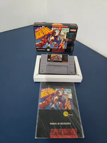 Ncaa Basketball Playtronic Snes Super Nintendo 