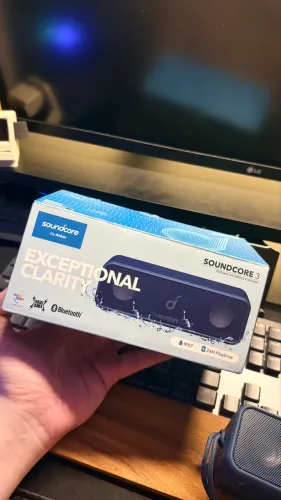 Caixa de som Bluetooth à prova d'água Anker Soundcore 3