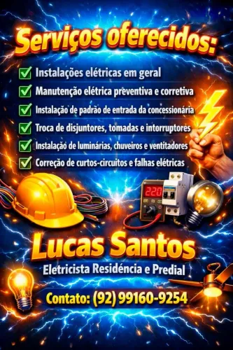ELETRICISTA RESIDENCIAL E PREDIAL 24H