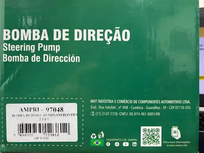BOMBA DE DIRAÇÃO FRONTIER 17/23 AMPRI - 97048  