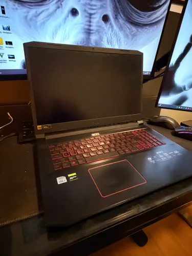 Notebook Acre nitro placa queimada