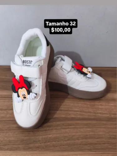 Tênis infantil Minnie Novo 32