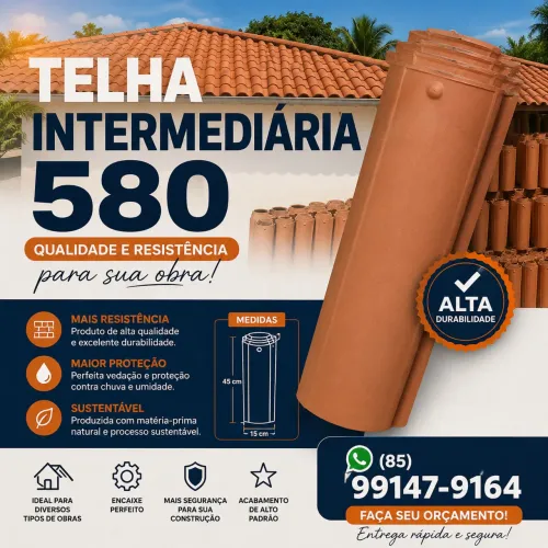 Telha intermediária