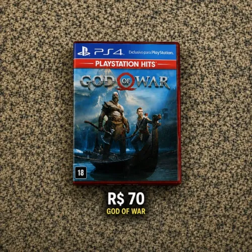 God Of War PS4 Mídia Física