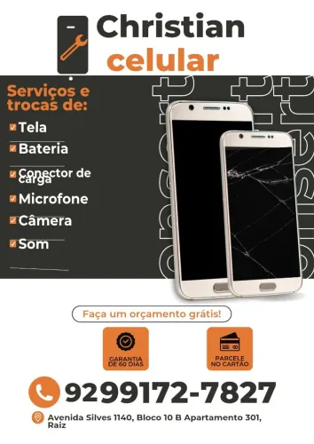 Manutenção de celular e tablet