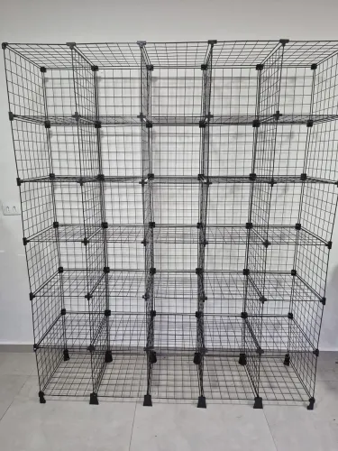 Estante aço-prateleira para loja.