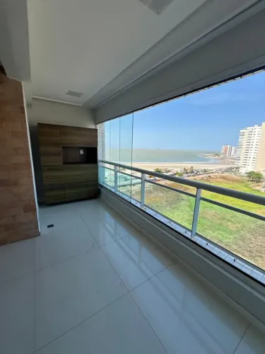 Apartamento na Península, Vista Mar, 2 Suítes, Projetado, Climatizado