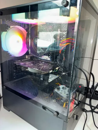 PC Gamer Ryzen 5 5500 + GTX 1050 Ti + Monitor 165Hz | Kit Completo
