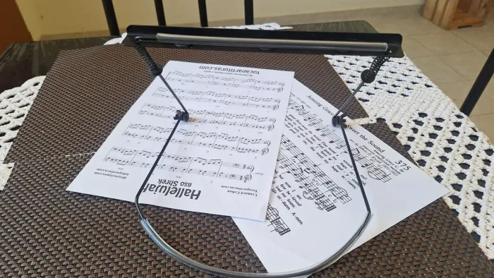 Suporte de pescoço para gaita 